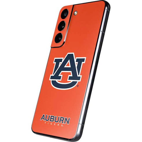 Auburn University Logo Orange Galaxy S22 Skin